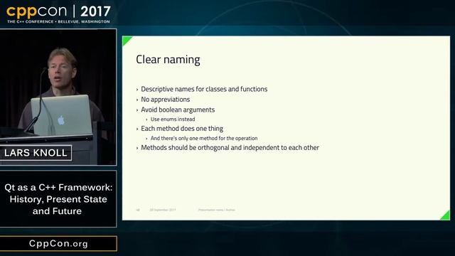 CppCon 2017 Qt as a C++ Framework History, Present State and Future смотреть онлайн