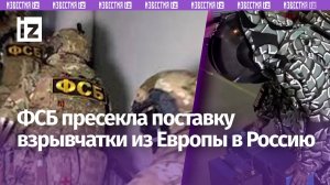 Канал поставок взрывчатки для терактов из Европы пресекли в Питере