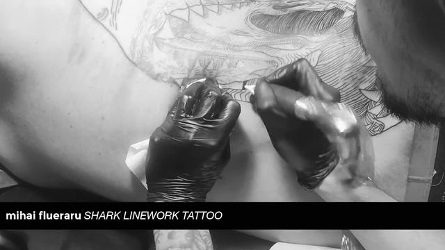 Mihai Flueraru - SHARK LINEWORK TATTOO