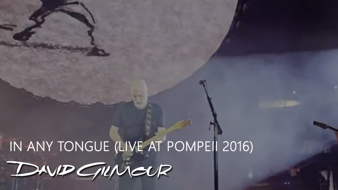 David Gilmour - In Any Tongue (Live At Pompeii)