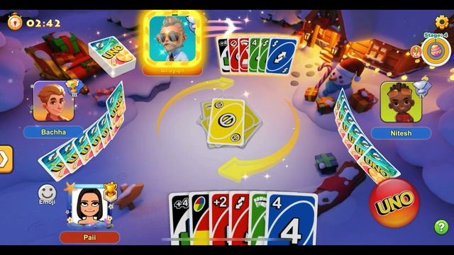 UNO! Game Go Wild x80 2v2 | Multiple games with random partners | unoxpaii смотреть онлайн