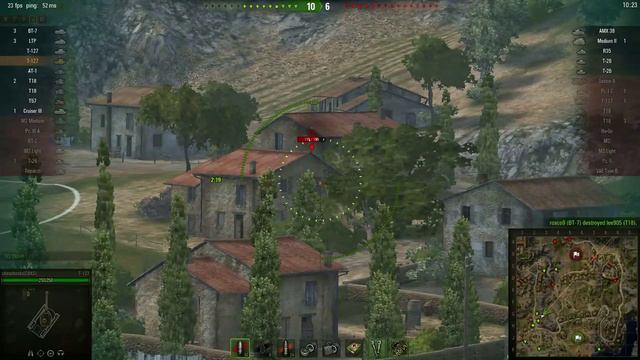 WOT - T127 - Ep #1 - Province - 1 Kill Spotted 9 Tanks смотреть онлайн