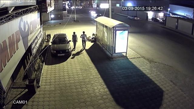 Уличная AHD камера Proto-AHD-SW20V212IR, 2,8-12 Mm, 1080p, Цифромания, Ингушетия, Ночь Авто Люди