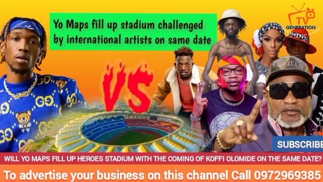 ?Will Yo Maps fill up Heroes Stadium with the coming of Koffi, Mafikizolo, Master KG on same Date? смотреть онлайн
