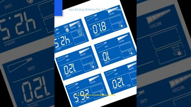 Ups Backup Battery For 1 Hours Review смотреть онлайн