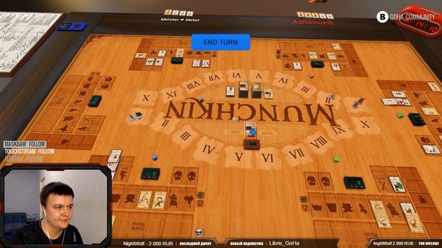 Tabletop simulator: Манчкин с GoHa.Ru смотреть онлайн