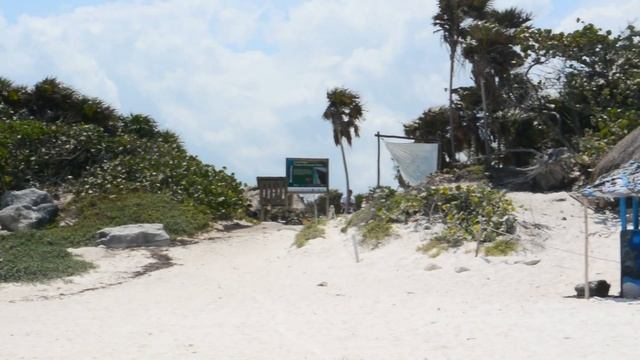 Пляжи Мексики. Тулум Мексика. Один из лучших пляжей мира. смотреть онлайн