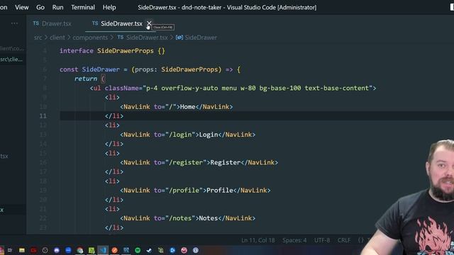 Tutorial: Full Stack CRUD MERN App from Complete Scratch - A DnD Note Taking Application, Part 14 смотреть онлайн