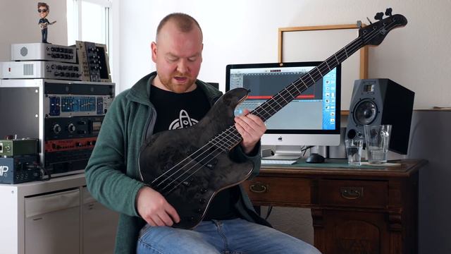FANNED FRETS - Mayones Jabba Custom Bass смотреть онлайн