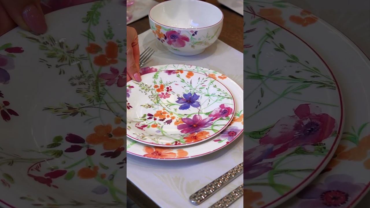 Весенняя сервировка стола от Villeroy & Boch смотреть онлайн