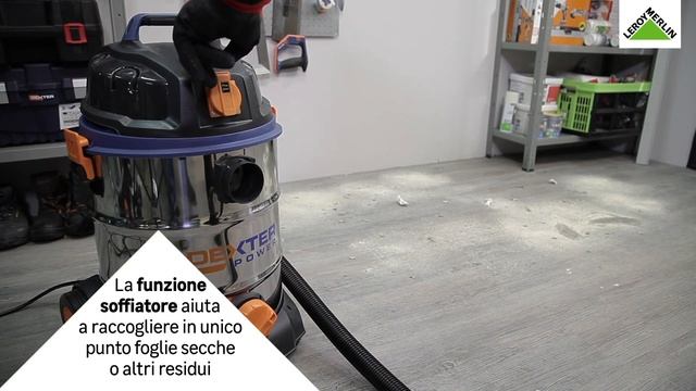 Visti da vicino: aspiratore solidi e liquidi Dexter | Leroy Merlin смотреть онлайн