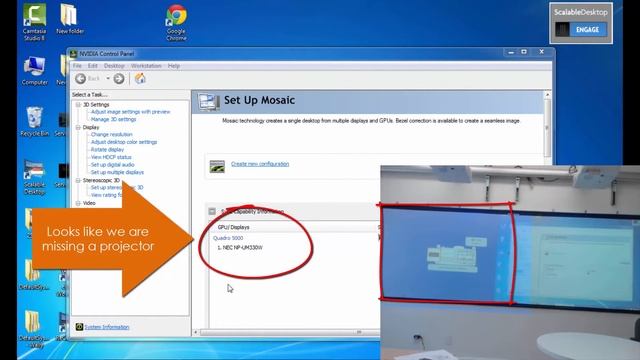 Scalable Display TUTORIAL - Configuring NVIDIA Mosaic