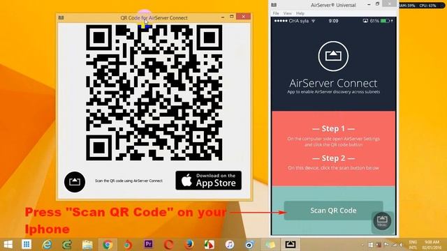 How to enable AirPlay on iPhone/iPad | fix AirPlay icon not showing up with AirServer смотреть онлайн