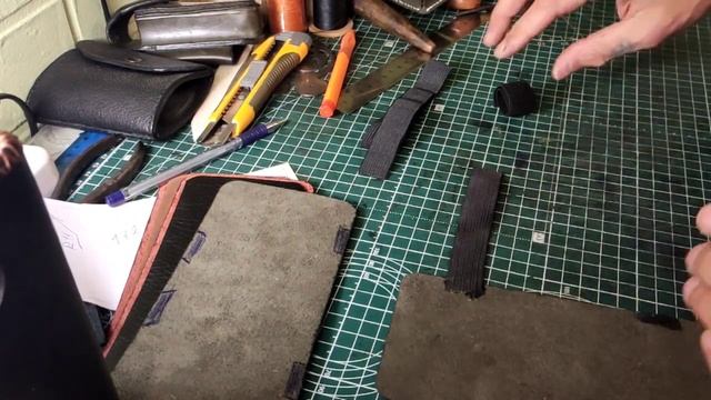 Как сделать магический кошелёк из натуральной кожи... Ручная работа. Выкройка. смотреть онлайн