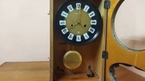 Бой часов от 1 часа до 12 часов. Часы Янтарь с боем