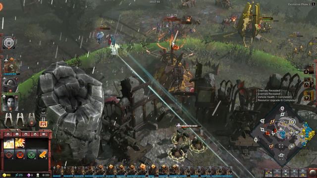 Space Marines vs Eldar - No Limit Mod - Massive Battle - Warhammer 40K Dawn Of War 3 смотреть онлайн
