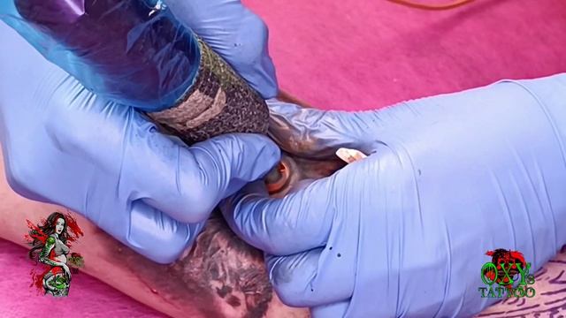 Scar Cover Up Tattoo. Owl Tattoo смотреть онлайн