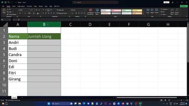 Cara Menulis Format Mata Uang Rupiah di Microsoft Excel Office 2021 смотреть онлайн