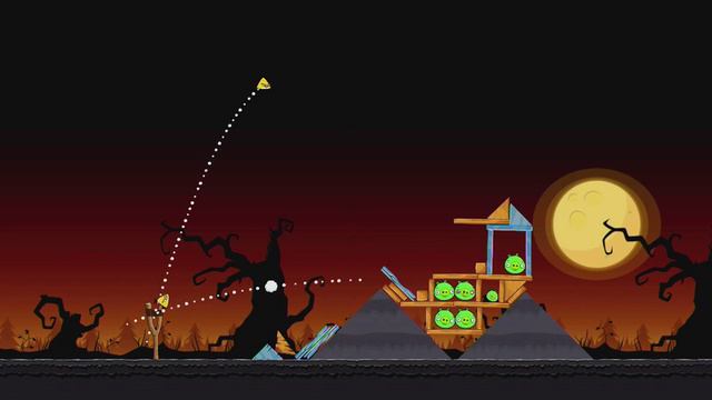 Trick or Treat 3-5 | Score 74780 | Angry Birds Seasons смотреть онлайн