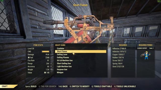 Fallout 76 How To Make cheap Flamer Fuel смотреть онлайн