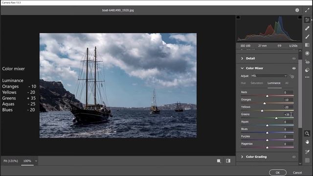 Dark teal ocean preset - Camera Raw Filter | PHOTOSHOP TUTORIAL смотреть онлайн