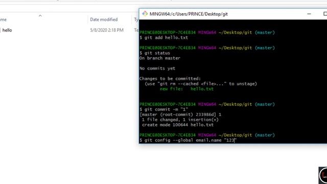 How to create git repository | How to commit changes | How go back to older version | Tech Projects смотреть онлайн