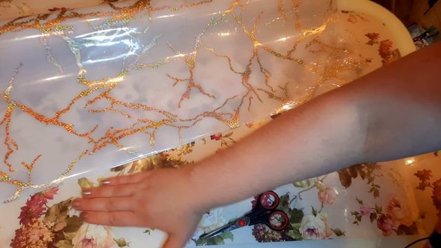 Жидкое стекло из Светофора| Декорирую свой разбитый стеклянный стоk| ольга щепотка ням обзоры смотреть онлайн