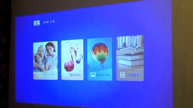 Супер крутой проектор из Китая!!!BYINTEK небо K7