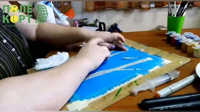 Как научить ребёнка творить?! Берёза из газеты с POLEKORT STUDIO!