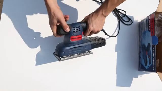 Вибрационная шлифовальная машина Dextone DXFS 220E смотреть онлайн