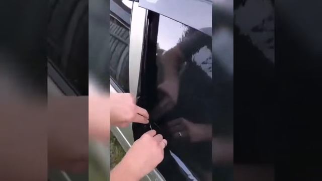 Как самостоятельно наклеить тонировку ? смотреть онлайн