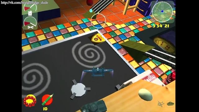 Hodgepodgedude играет Toy Commander [начало игры, первая комната, миссия 1-4] эпизод 1 смотреть онлайн