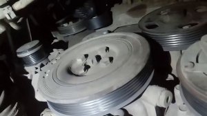 Fiat Doblo, замена сервисного ремня(ремень генератора и гур)