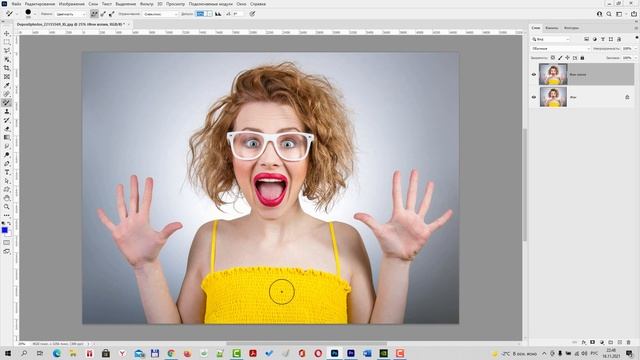 Кисть Замена цвета в Фотошоп [Настройка и практика работы кистью для замены цвета] смотреть онлайн