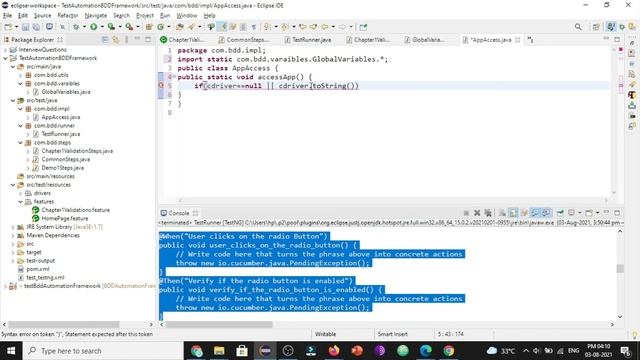 Develop BDD Automation Framework from Scratch | Selenium Java | Maintaining App details effectively смотреть онлайн
