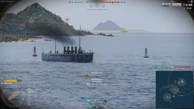 World of Warships - II NINO BIXIO RM C 1st Co-op PvE - Domination - ARCHIPELAGO смотреть онлайн