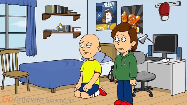 Rosie goes near Caillou when he is sick/grounded смотреть онлайн