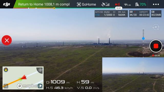 DJI MAVIC AIR Тест максимальной дальности на частоте 5.8ггЦ и 2.4 ггЦ. Часть вторая. смотреть онлайн