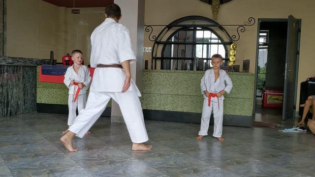 Киокушинкай каратэ. Аттестация Коли. Синий пояс. смотреть онлайн