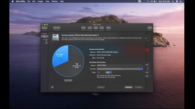 How to remove Windows Bootcamp partition from Mac(OS Big Sur) смотреть онлайн