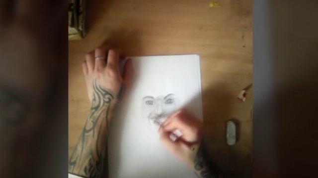 Рисуем портрет (без пропорций )