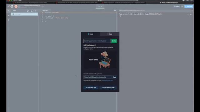 REPL.IT Share Directions смотреть онлайн