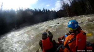 Порог Чёрная речка. Река Лемеза 2020 майский сплав