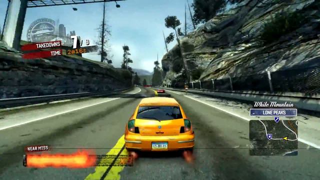 Burnout Paradise 100% - Road Rage: Blockade Run - Walkthrough part 50 [Hunter Spur] смотреть онлайн