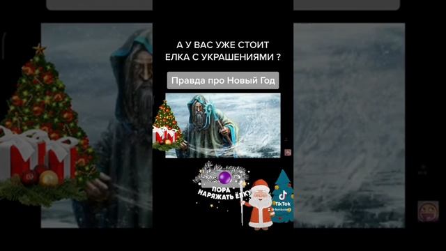 Осталось помолиться на ЁЛКУ и участие в языческих предрассудках выполнено ! смотреть онлайн