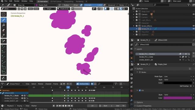 2D Animation Blender - Making a Short Film 1 - Part 8 смотреть онлайн