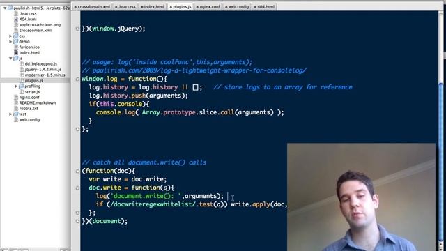 HTML5 Boilerplate Walkthrough смотреть онлайн