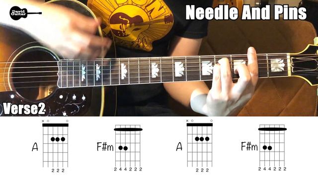 The Searchers  Needle And Pins Guitar Chords