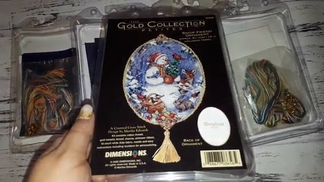 Мои подарки на День Рождения и Новый Год. Вышивка крестом. смотреть онлайн