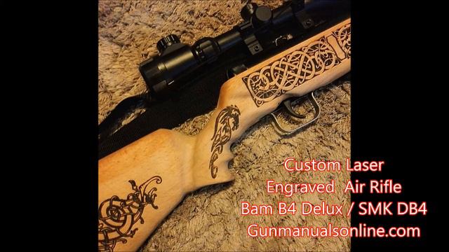 Bam B4 SMK B4 Viking Norse Gun Stock Engraving by Retrosheep #Airgun #Viking #Retrosheep смотреть онлайн